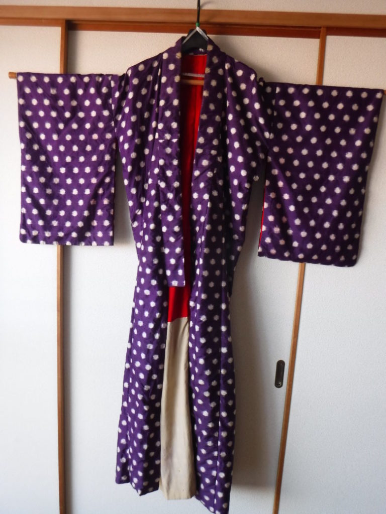 手作りきものハンガー