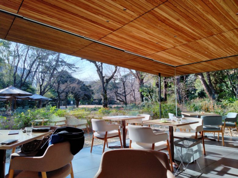庭園美術館併設のレストラン DuParc