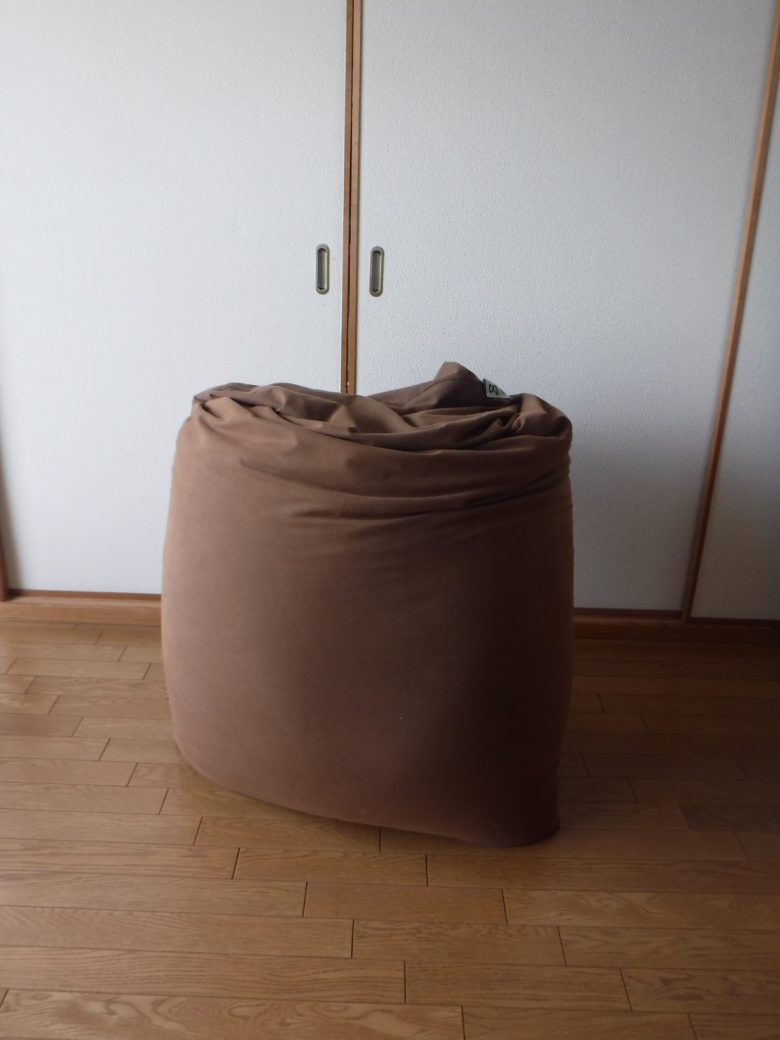 Yogibo補充before縦置き