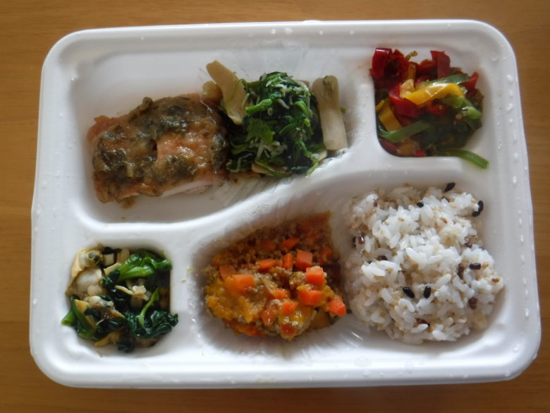 ママの休食　鶏の梅ねぎ焼き