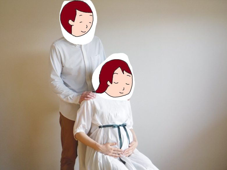 セルフマタニティフォト