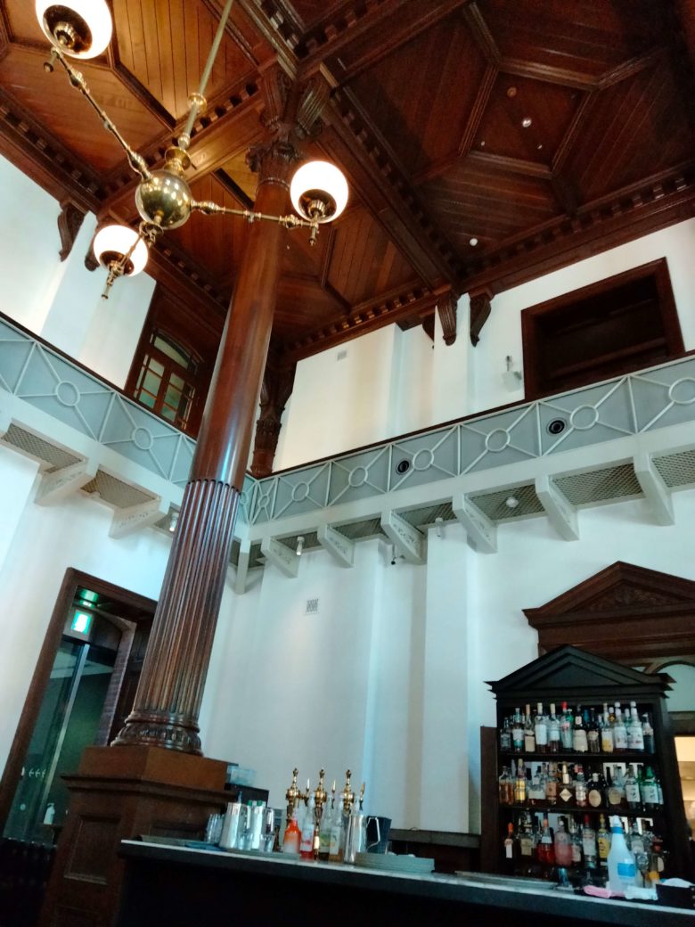 三菱一号館美術館 cafe1894バーカウンター