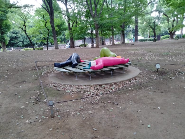 上野公園屋外展示