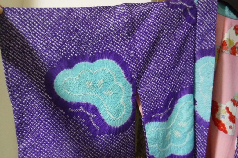 大江戸骨董市戦利品　春っぽい羽織