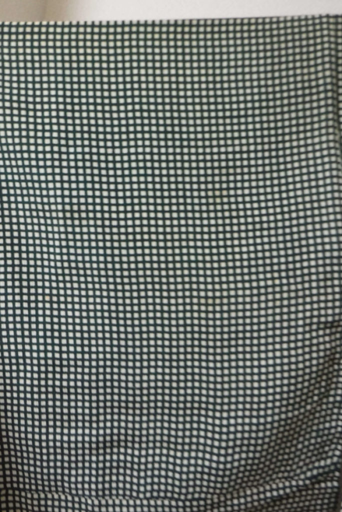 大江戸骨董市戦利品　緑の羽織