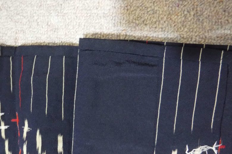 着物丸洗いafter（裾）