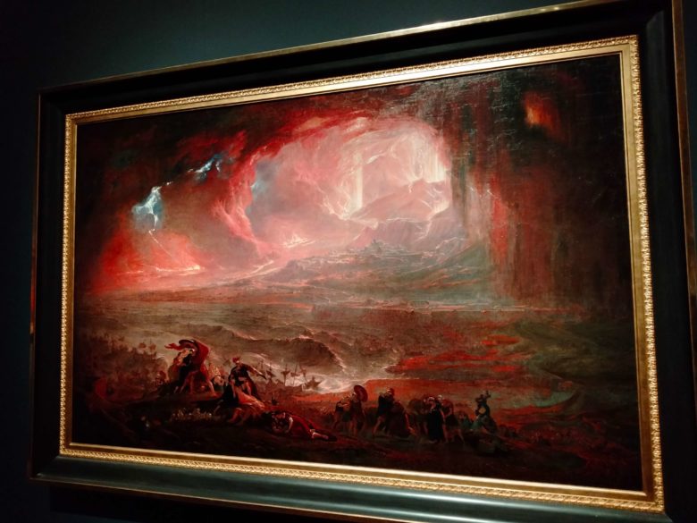 ジョン・マーティン「ポンペイとヘルクラネウムの崩壊」