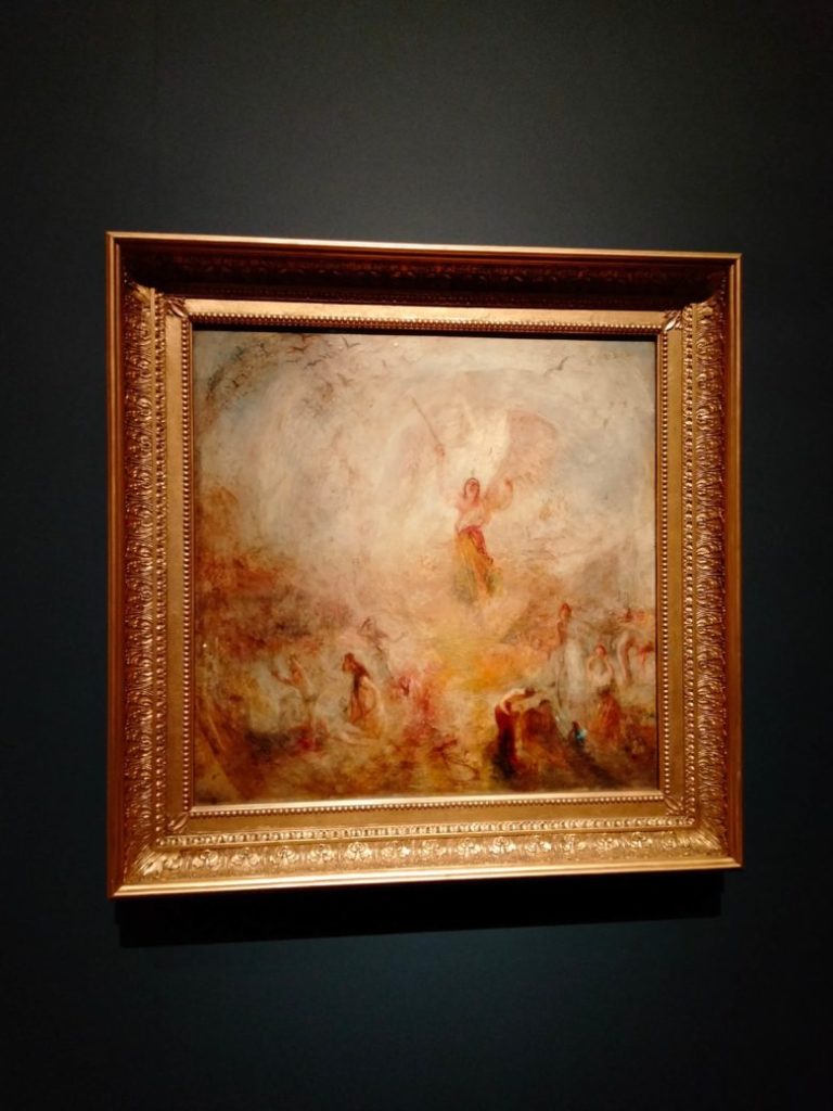 ジョゼフ・マロード・ウィリアム・ターナー「陽光の中に立つ天使」