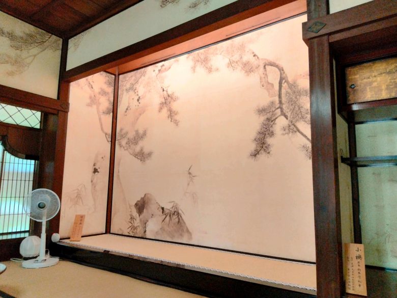 応挙館の床の間