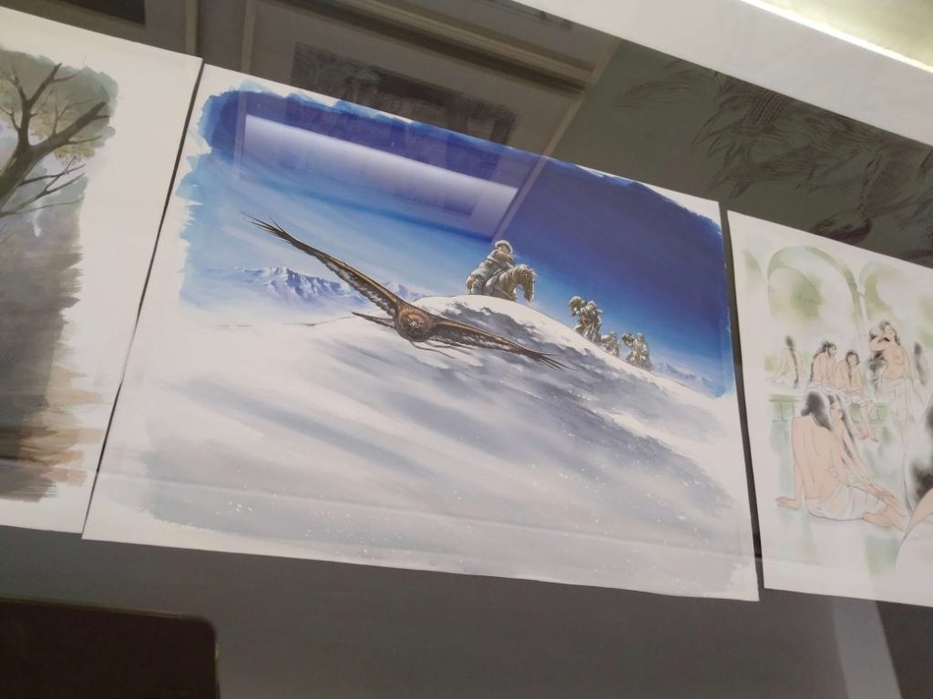 森薫カラー原稿