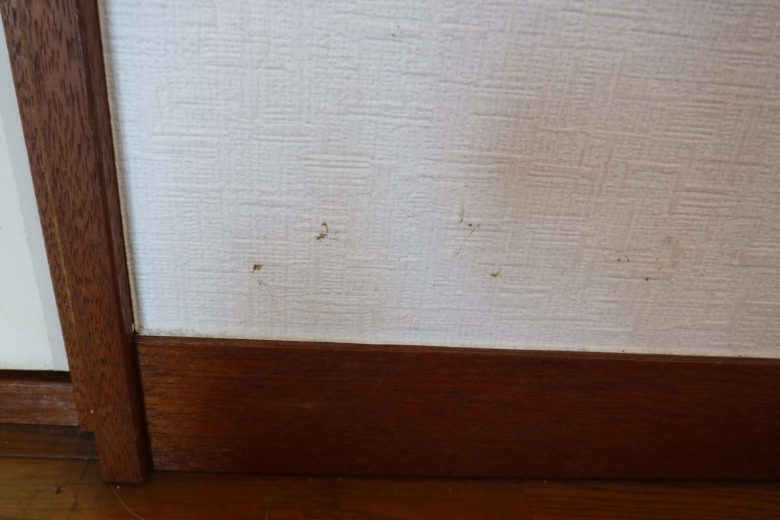 クロスの謎の汚れBefore